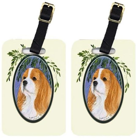Carolines Treasures Carolines Treasures SS8024BT Cavalier Spaniel Luggage Tags; Pair Of 2 SS8024BT